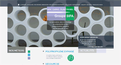 Desktop Screenshot of groupe-sipa.com